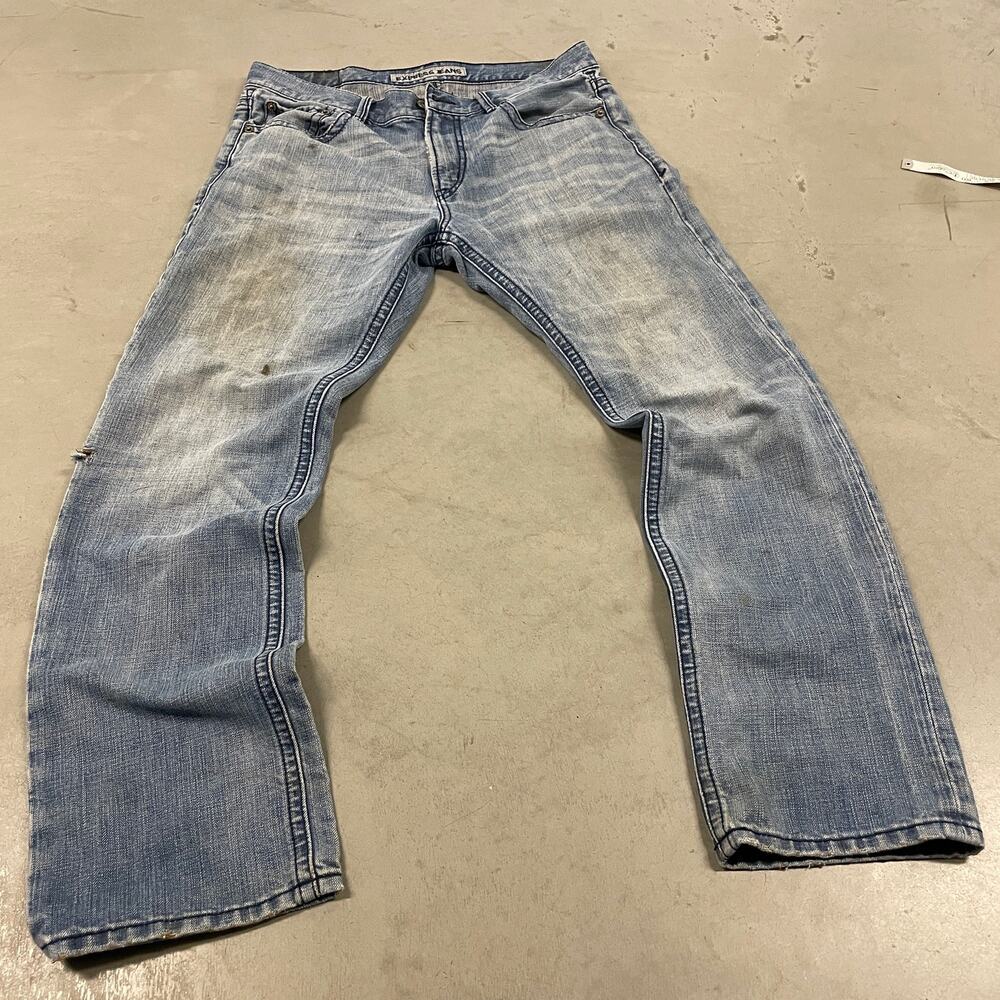 Y2K faded express loose fit Jeans 33x32